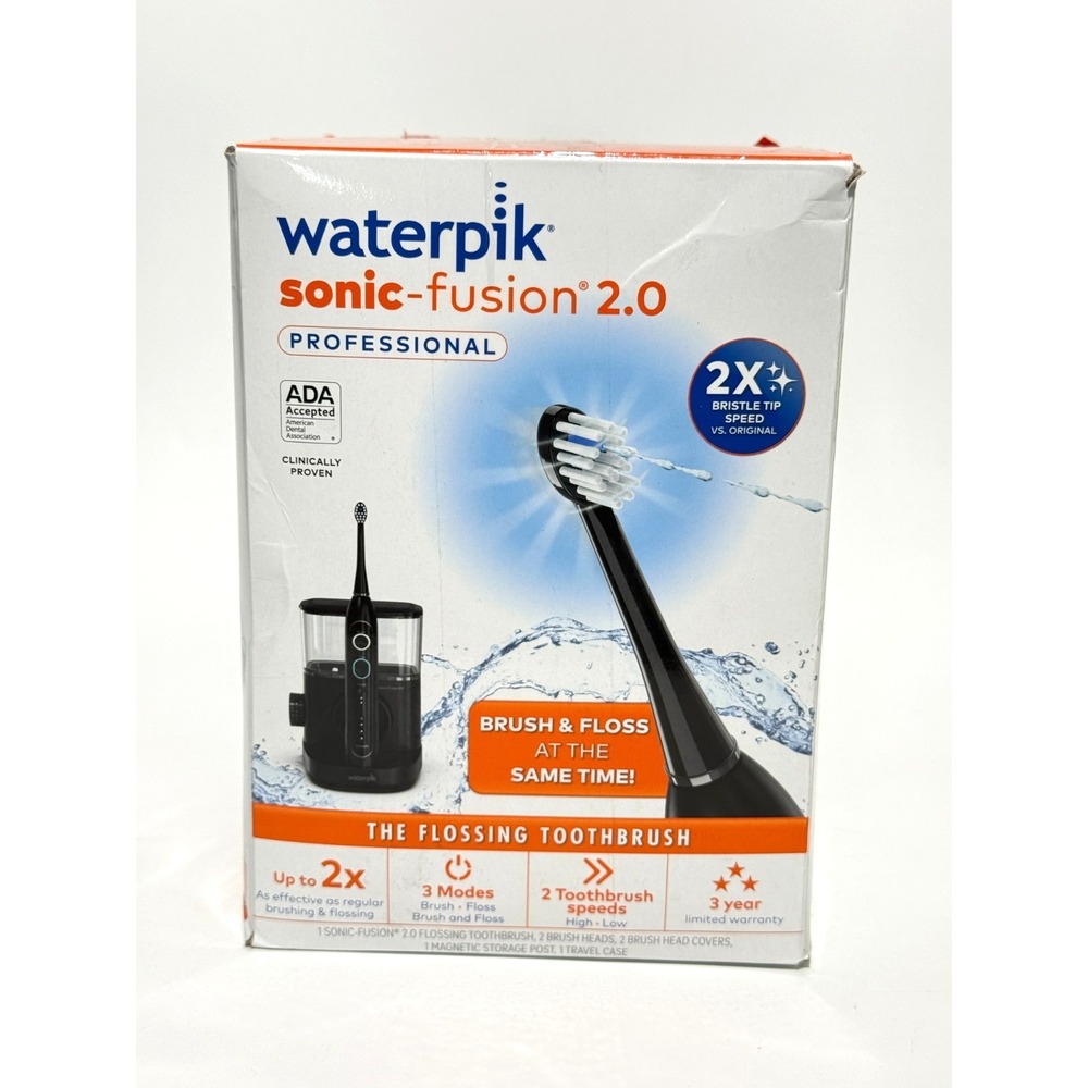 Waterpik Sonic-Fusion 2.0 Professional Electric Toothbrush & Water Flosser READ